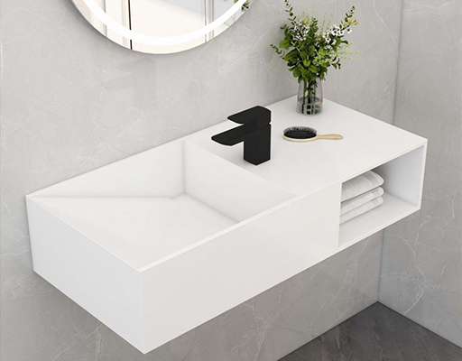 tocadores de baño pequeños con lavabo