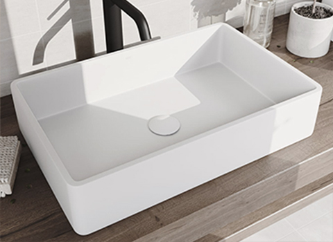 Lavabo sobre encimera