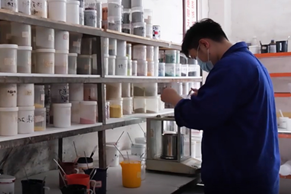 Combinación de colores de superficie sólida